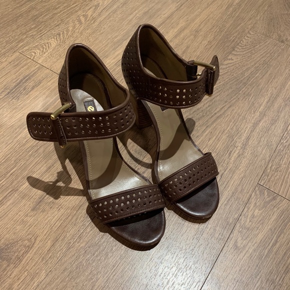 ECCO Strappy Heel Sandals, Size 36 - Picture 2 of 11
